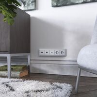 Рамка на 5 постов (матовый хром, Antik) / WL07-Frame-05