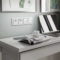 Розетка USB тип A+C (белый) / W1171801