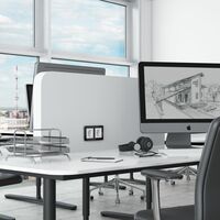 Розетка с заземлением (белый матовый) / W1171061