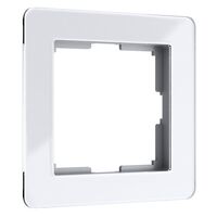 Рамка на 1 пост (белый, Acrylic) / W0012701