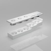 Коробка для накладного монтажа (белый) / W8000001