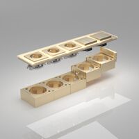 Коробка для накладного монтажа (шампань) / W8000011