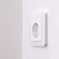 Рамка на 1 пост (белый, Acrylic) / W0012701