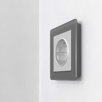 Рамка на 1 пост (графит, Acrylic) / W0012704