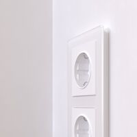 Рамка на 2 поста (белый, Acrylic) / W0022701