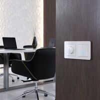 Рамка на 2 поста (белый, Acrylic) / W0022701