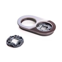 Рамка на 2 поста (коричневый, Favorit Runda) / WL21-frame-02