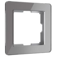 Рамка на 1 пост (графит, Acrylic) / W0012704