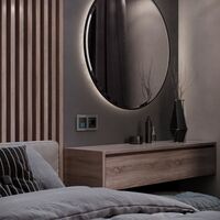 Рамка на 2 поста (графит, Acrylic) / W0022704