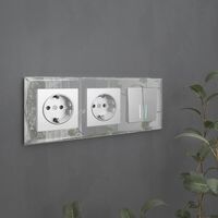 Рамка на 3 поста (зеркальный, Diamant) / W0031220