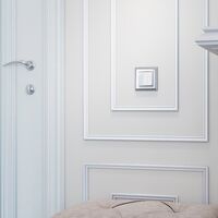 Выключатель трехклавишный (белый) / W1130001