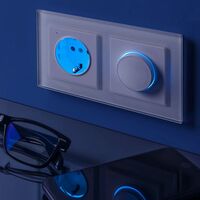 Диммер с подсветкой (белый) / W1142101