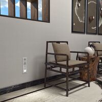 Розетка с заземлением, шторками и USBх2 (белый) / W1171501