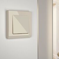 Перекрестный переключатель одноклавишный (слоновая кость) / W1113003