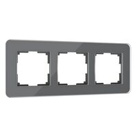 Рамка на 3 поста (графит, Elite) / W0032440