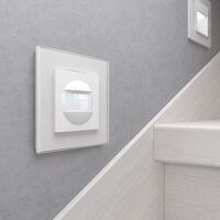 Датчик движения 500 Вт, двухпроводный (белый) / W1155101