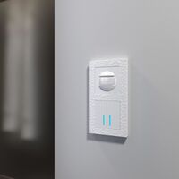 Датчик движения 500 Вт, двухпроводный (белый) / W1155101