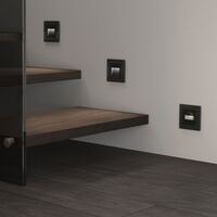 Датчик движения 500 Вт, двухпроводный (черный) / W1155108