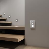 Датчик движения 500 Вт, двухпроводный (серебряный) / W1155106