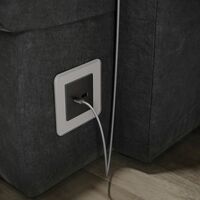 Рамка на 1 пост (дымчатый, Elite) / W0012417