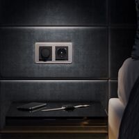 Рамка на 2 поста (дымчатый, Elite) / W0022417