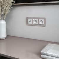 Рамка на 3 поста (дымчатый, Elite) / W0032417