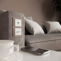 Рамка на 2 поста (латте, Favorit) / W0021142