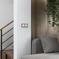 Рамка на 2 поста (латте, Favorit) / W0021142