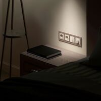 Рамка на 4 поста (латте, Favorit) / W0041142