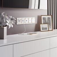 Розетка Ethernet RJ-45 (белая) / W1181001