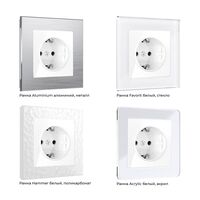 Розетка с заземлением и шторками (белый) / W1171101