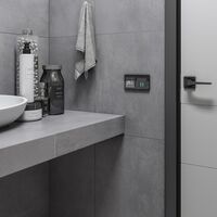 Сенсорный терморегулятор для теплого пола Wi-Fi (черный) / W1151208