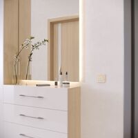 Рамка на 1 пост (шампань, Platinum) / W0012611