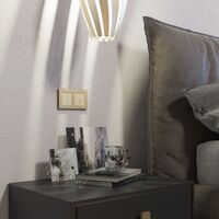 Сенсорный выключатель одноклавишный с подсветкой (шампань) / W4510111