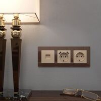 Рамка на 3 поста (мокко, Favorit) / W0031118