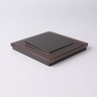 Рамка на 1 пост (мокко, Favorit) / W0011118