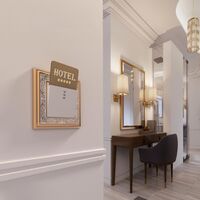 Рамка на 1 пост (золото/белый, Palacio Gracia) / W0011429