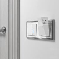 Рамка на 2 поста (хром/белый, Palacio Gracia) / W0021431