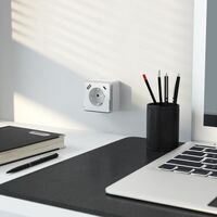 Розетка с заземлением, шторками и USB тип A+C Gallant (белый) / W5071701