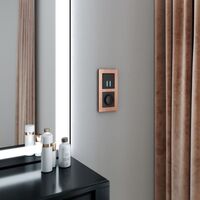 Рамка на 2 поста (бронза, Aluminium) / W0021712