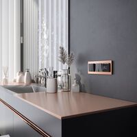 Рамка на 3 поста (бронза, Aluminium) / W0031712