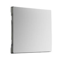 Клавиша для выключателя перекрестного (серебряный матовый) / W1119065