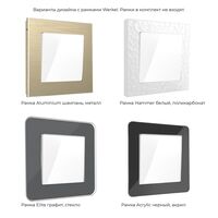 Кнопка звонка (белый) / W1114501