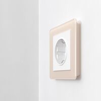 Рамка на 1 пост (айвори, Acrylic) / W0012743