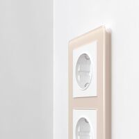 Рамка на 3 поста (айвори, Acrylic) / W0032743