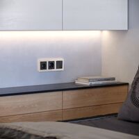 Рамка на 3 поста (айвори, Acrylic) / W0032743