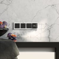 Рамка на 4 поста (белый, Acrylic) / W0042701