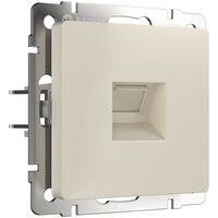 Розетка Ethernet RJ-45 (айвори матовый) / W1181062