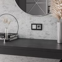 Сенсорный выключатель одноклавишный с функцией Wi-Fi (серебряный) / W4510606