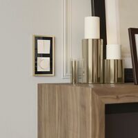 Терморегулятор электромеханический для теплого пола (айвори матовый) / W1151162